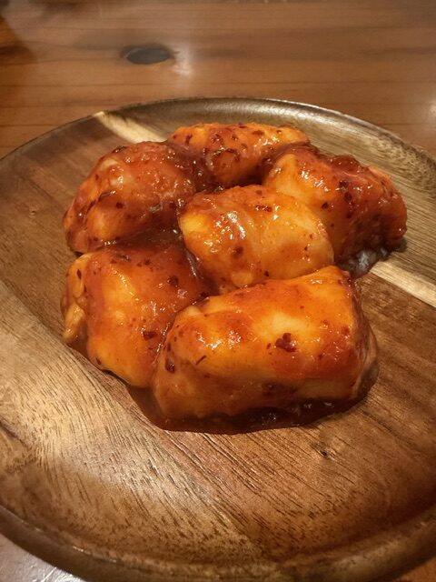 画像：大人気「まるちゃん」（小腸）ぎゅっと詰まった甘味たっぷりの脂が口の中にひろがります